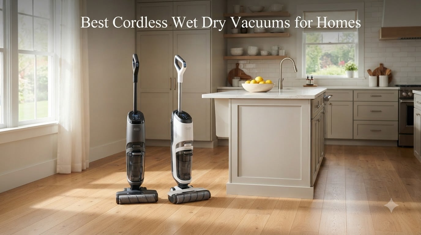 Best Cordless Wet Dry Vacuums for Homes