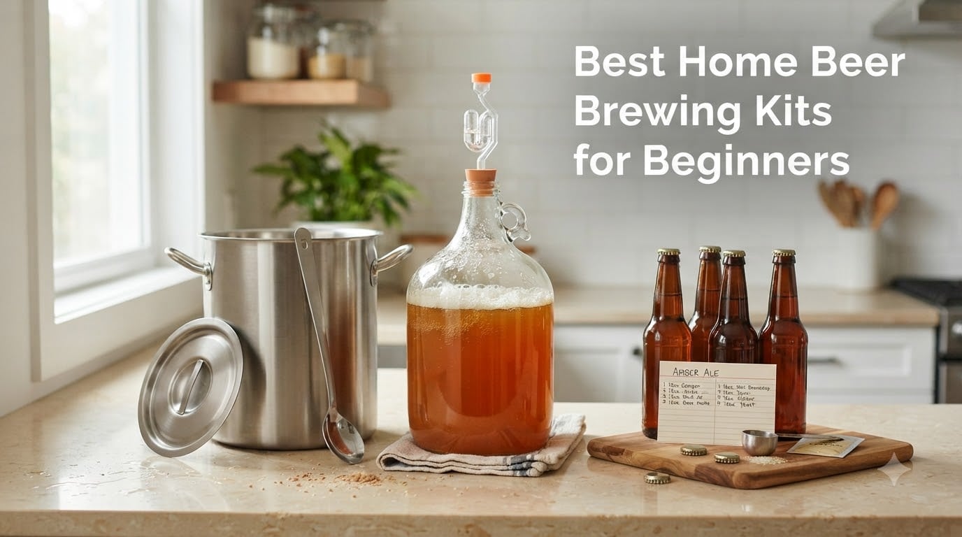 Best Home Beer Brewing Kits for Beginners