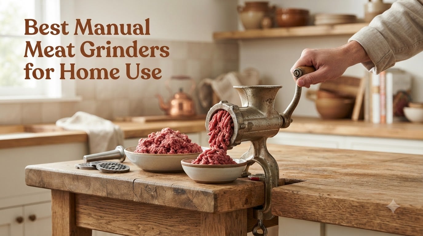 Best Manual Meat Grinders for Home Use