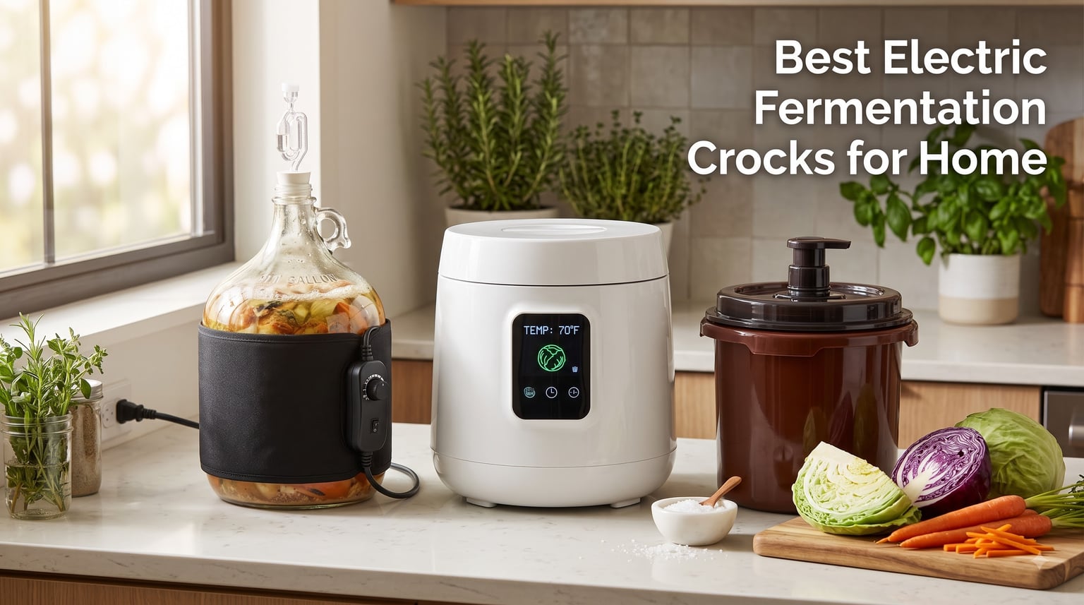 Best Electric Fermentation Crocks for Home