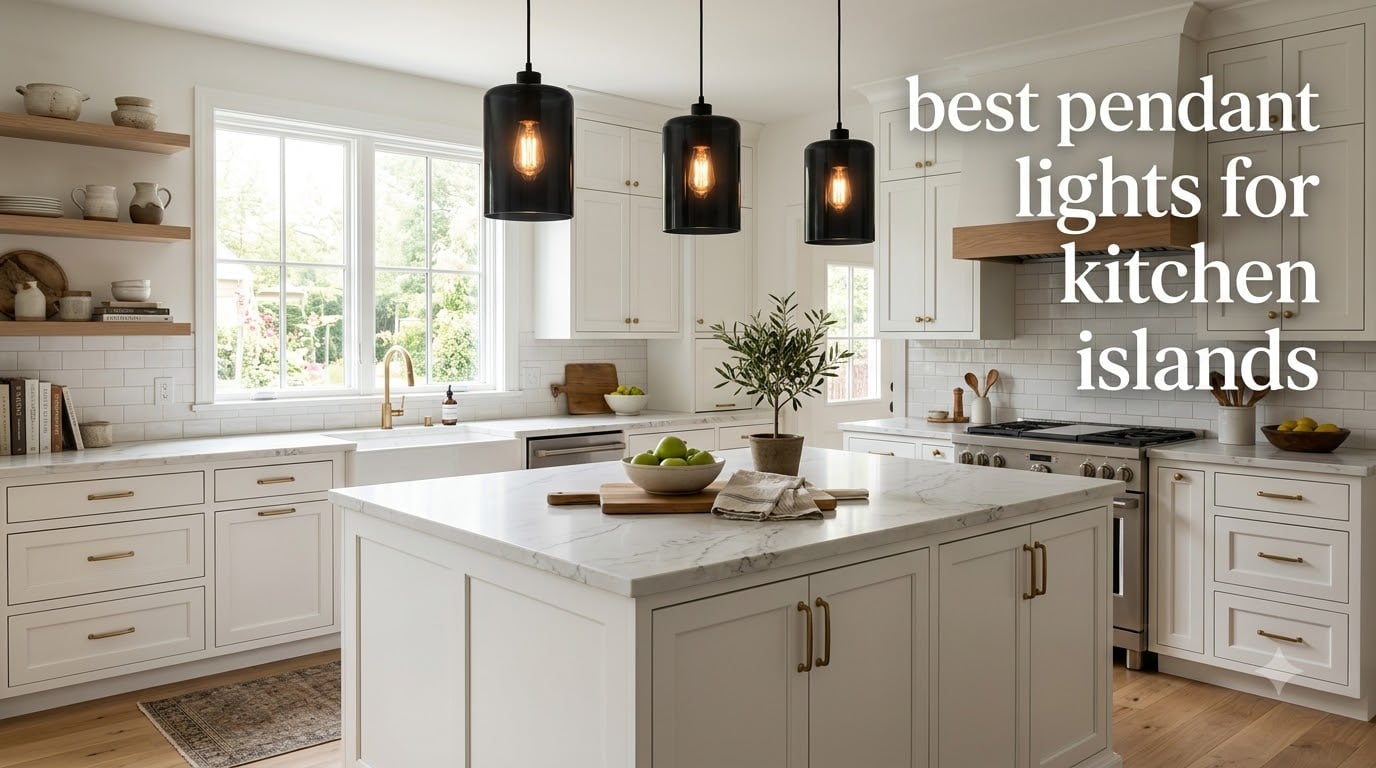 best pendant lights for kitchen islands