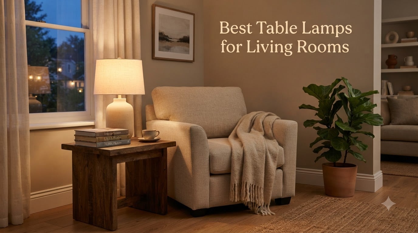 Best Table Lamps for Living Rooms