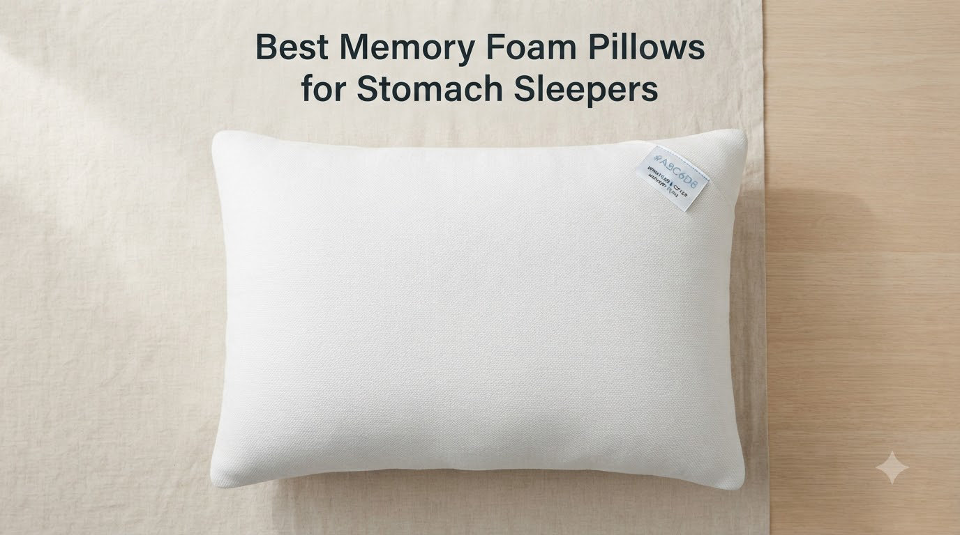 Best Memory Foam Pillows for Stomach Sleepers