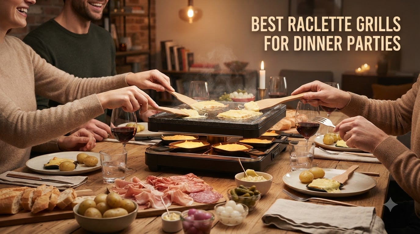 Best Raclette Grills for Dinner Parties