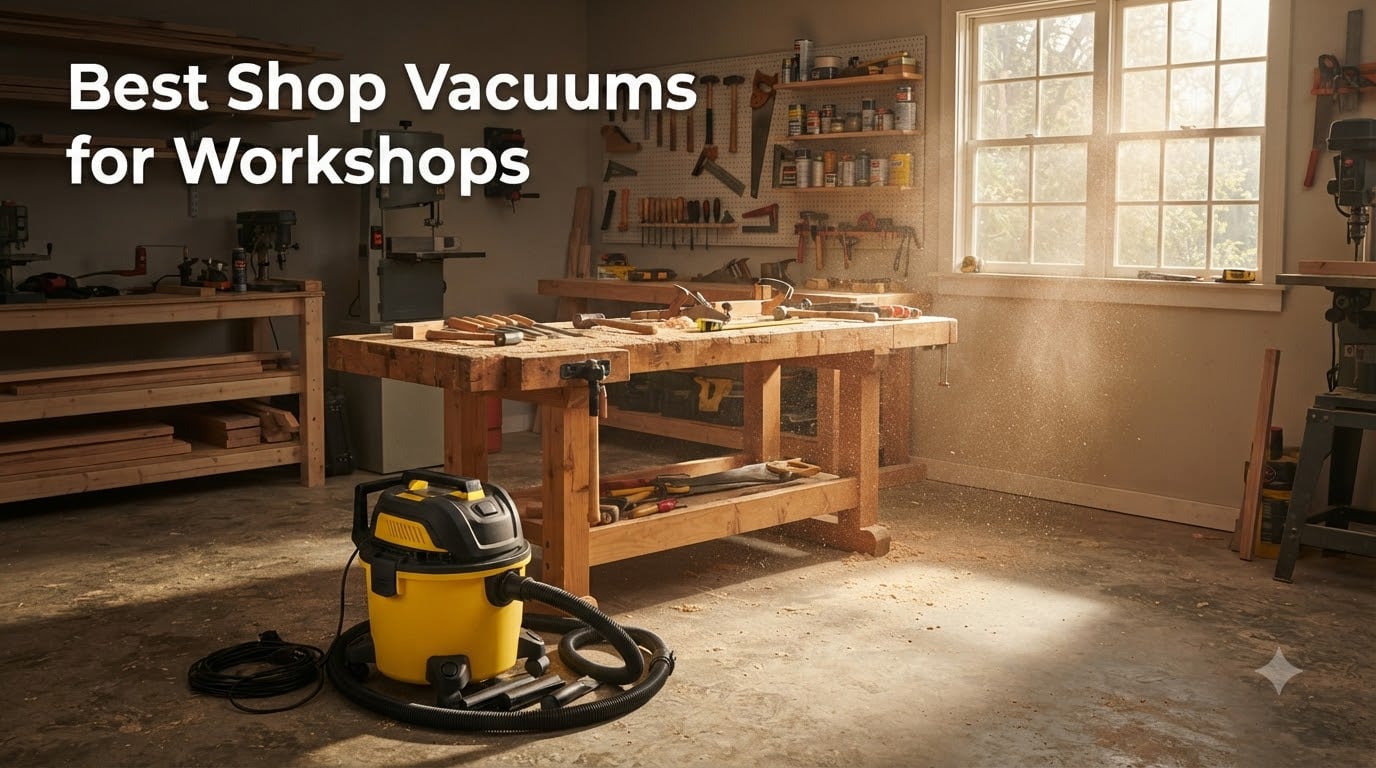 Best Shop Vacuums for Workshops