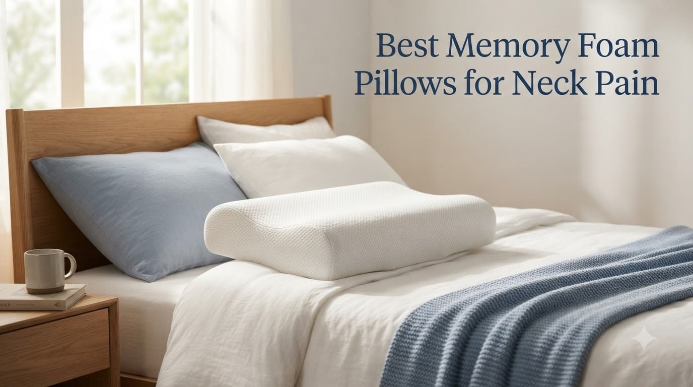 Best Memory Foam Pillows for Neck Pain