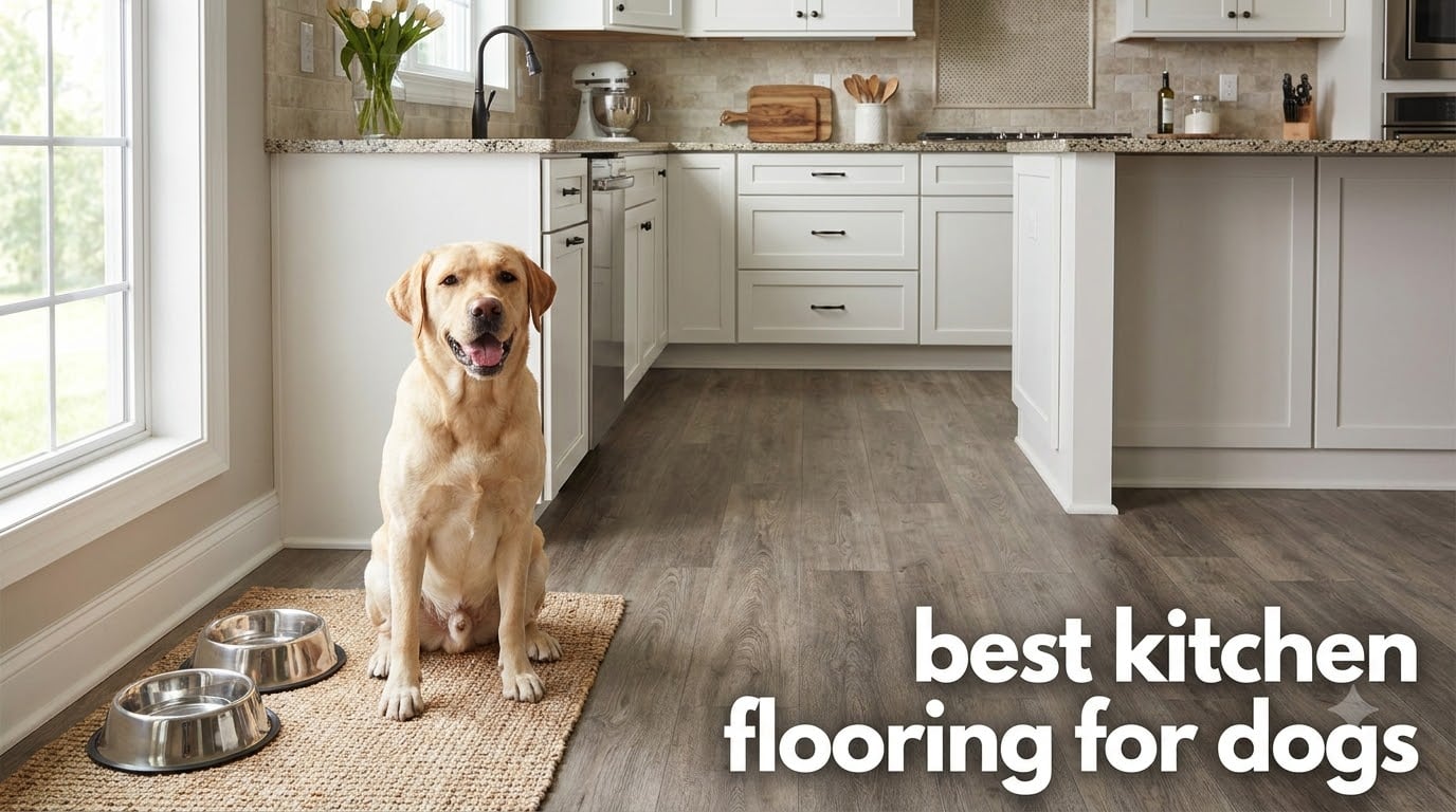 best kitchen flooring for dogs