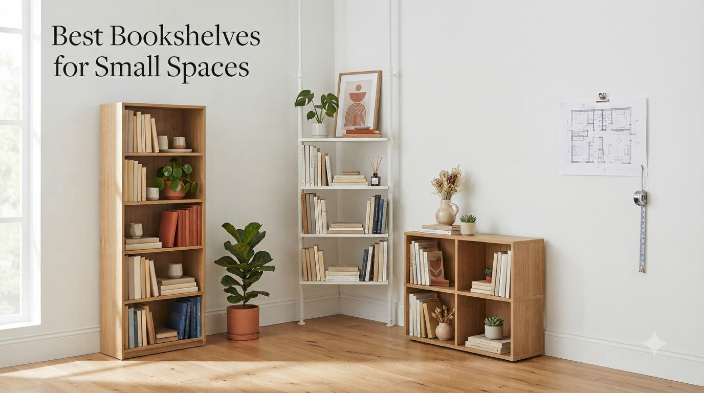 Best Bookshelves for Small Spaces
