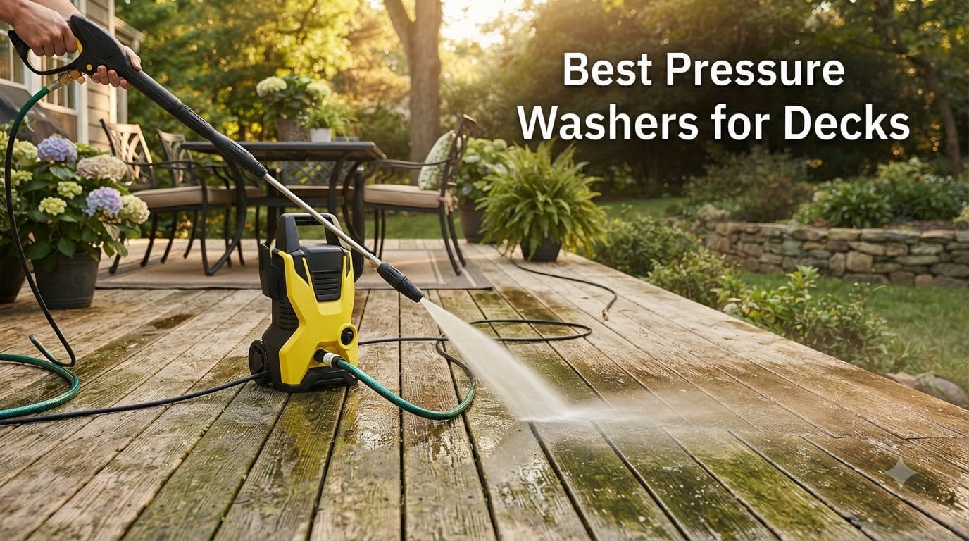 Best Pressure Washers for Decks