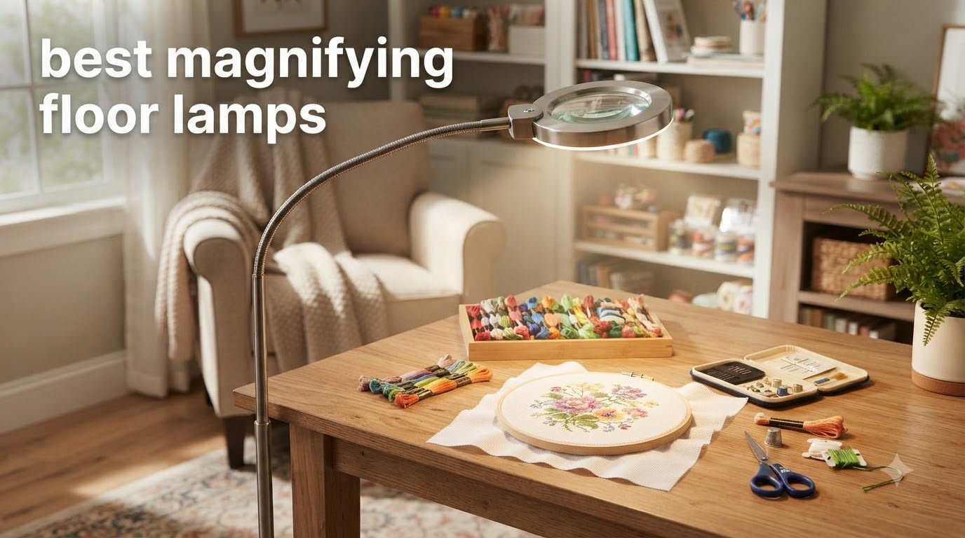 best magnifying floor lamps
