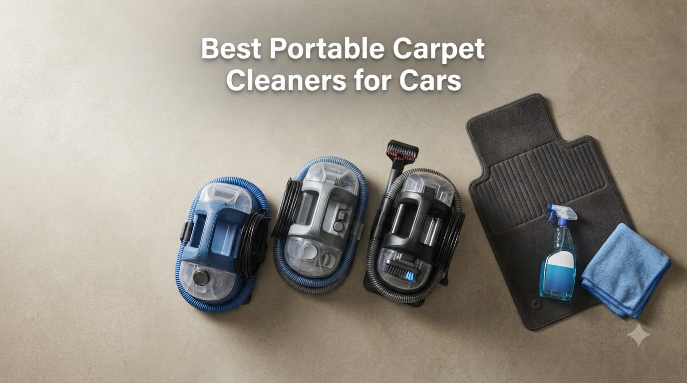 Best Portable Carpet Cleaners for Cars