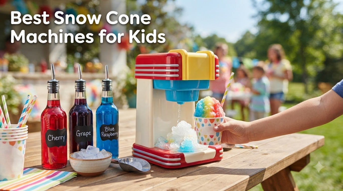 Best Snow Cone Machines for Kids