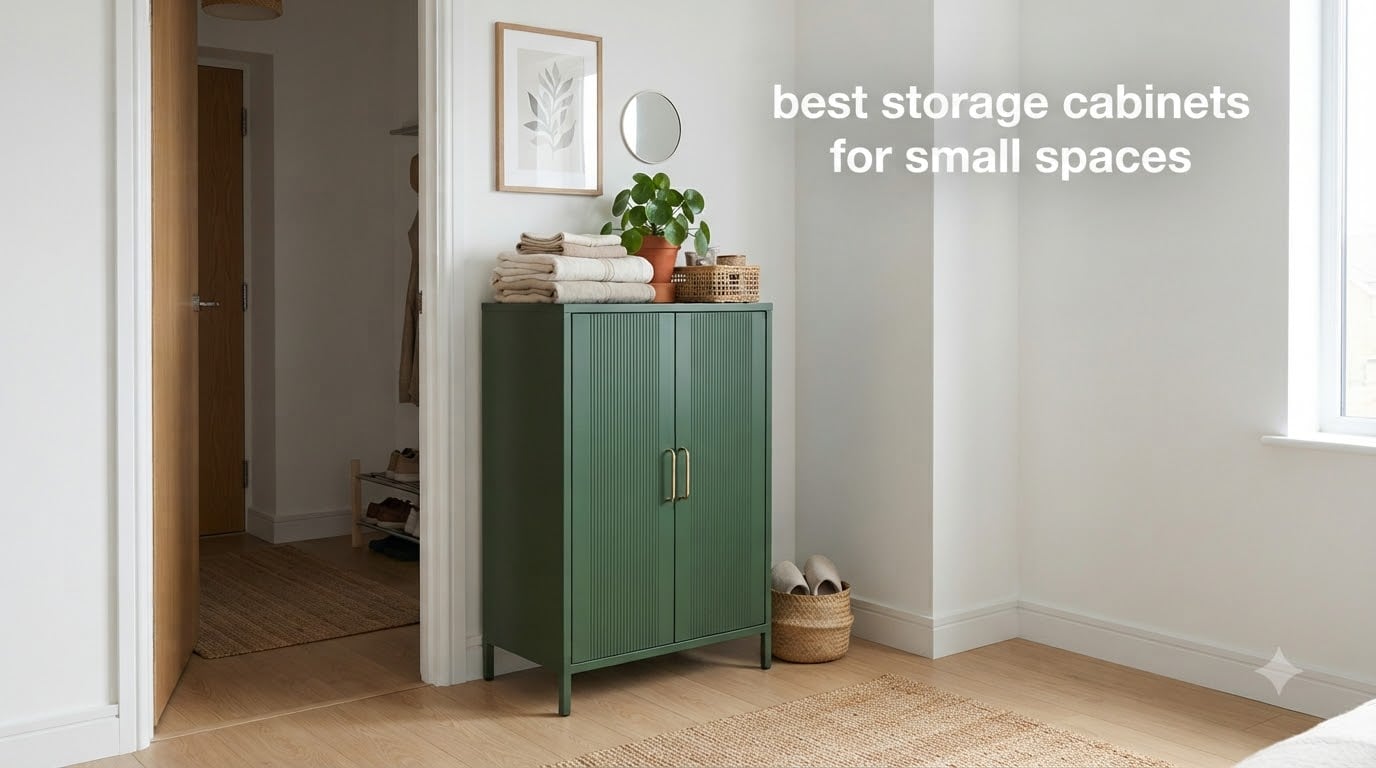 best storage cabinets for small spaces