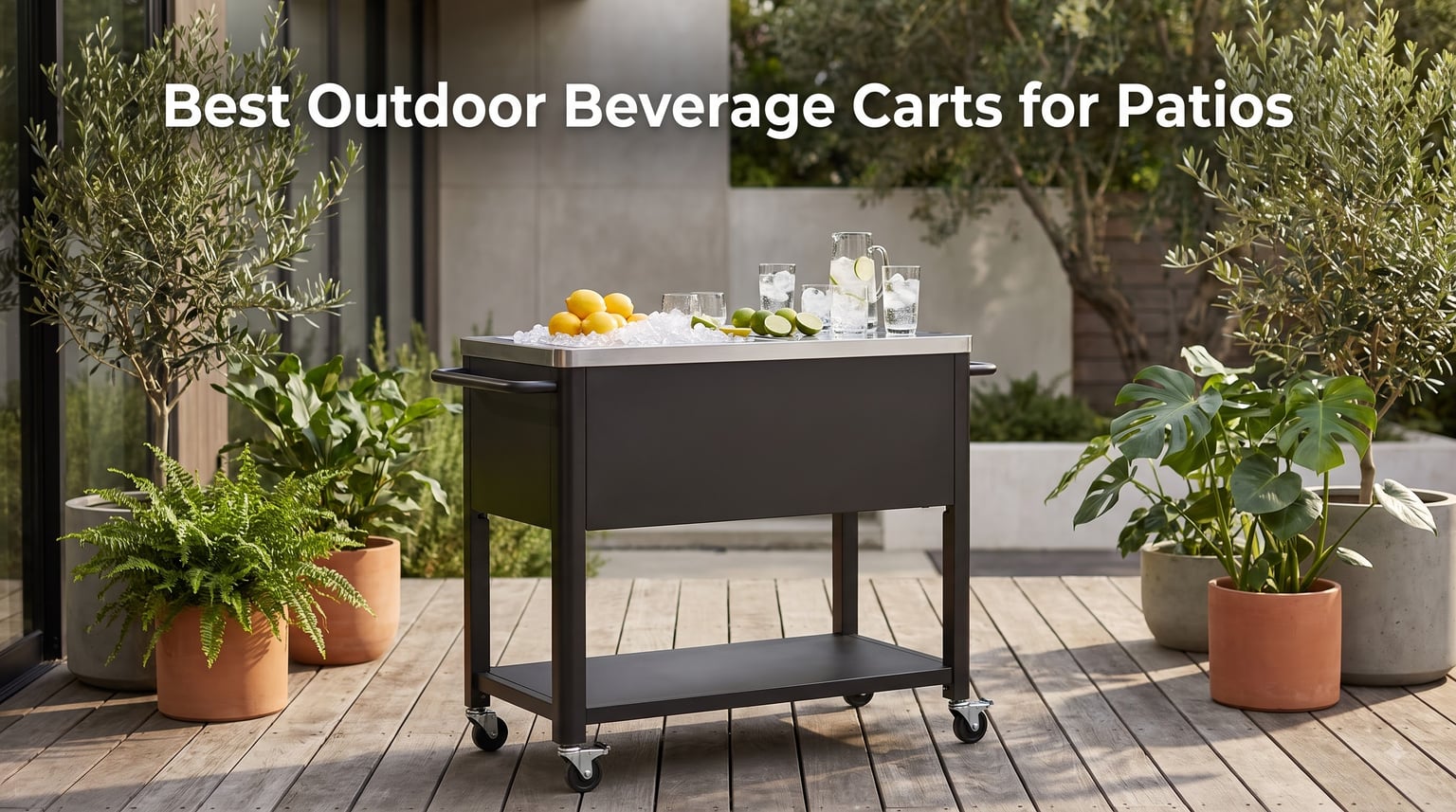 Best Outdoor Beverage Carts for Patios
