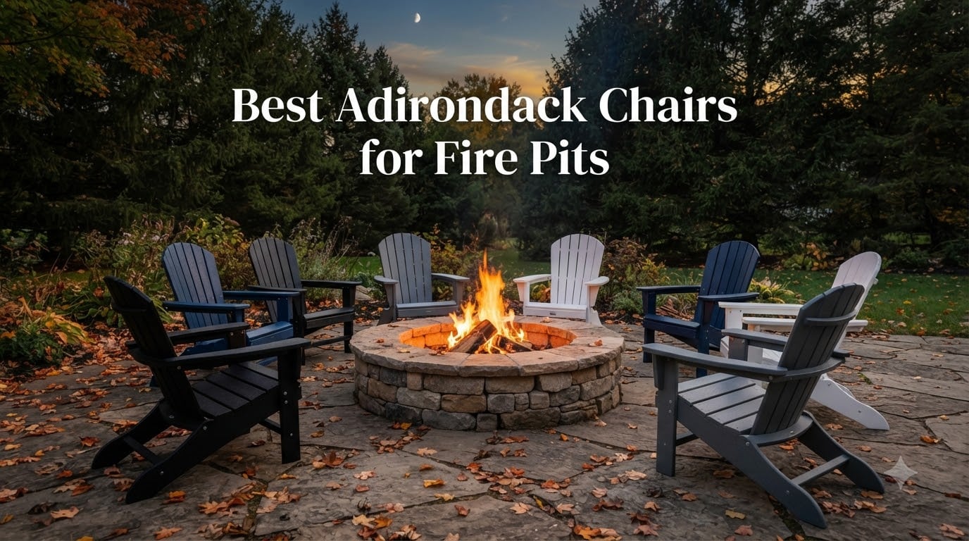 Best Adirondack Chairs for Fire Pits