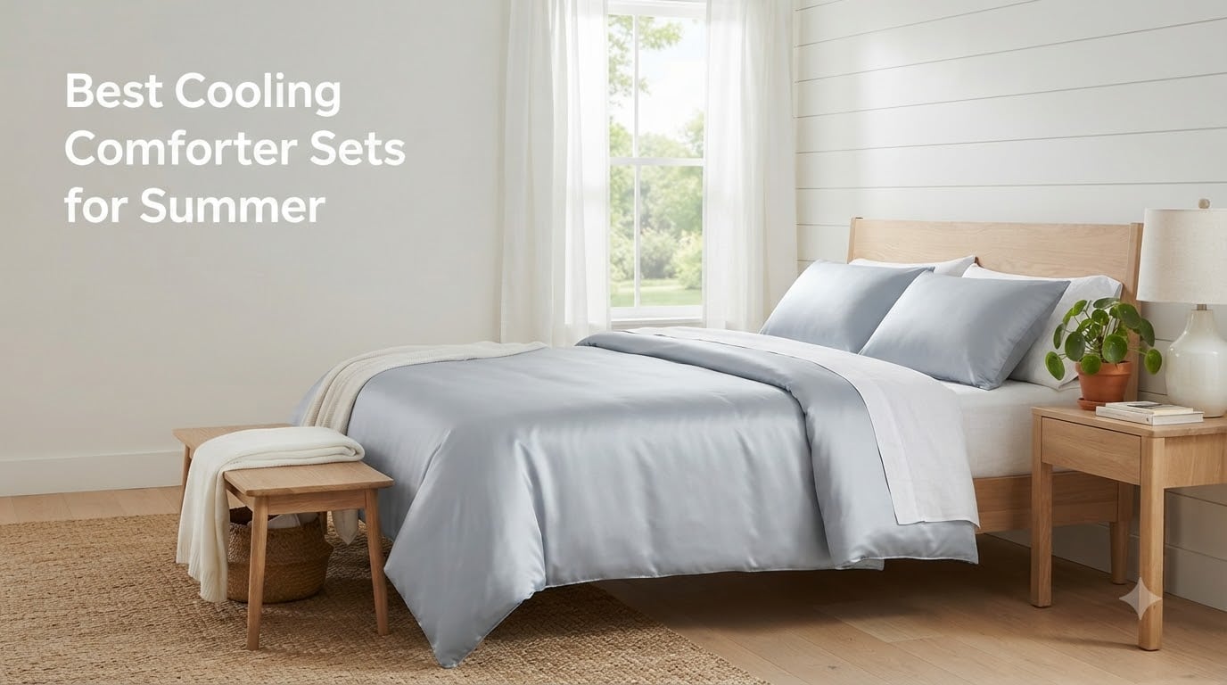 Best Cooling Comforter Sets for Summer