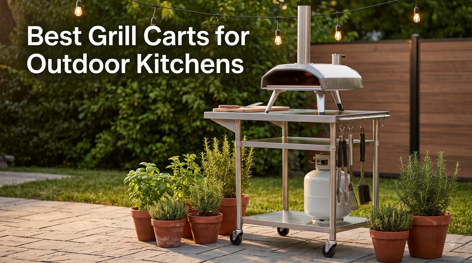 Best Grill Carts for Outdoor Kitchens