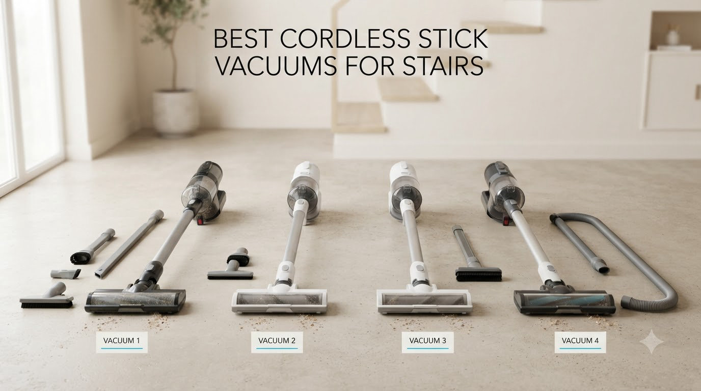 Best Cordless Stick Vacuums for Stairs