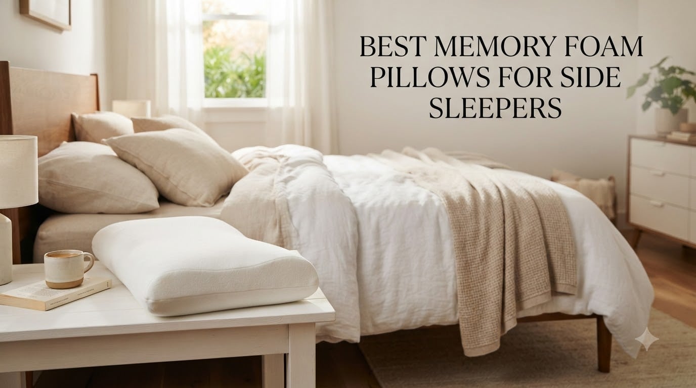 Best Memory Foam Pillows for Side Sleepers