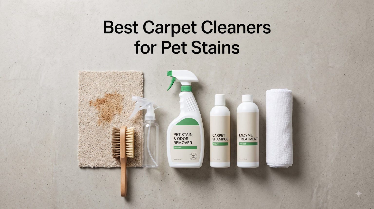 Best Carpet Cleaners for Pet Stains