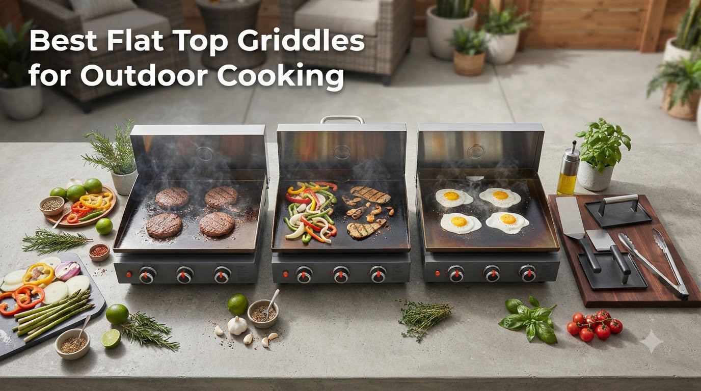 Best Flat Top Griddles for Outdoor Cooking