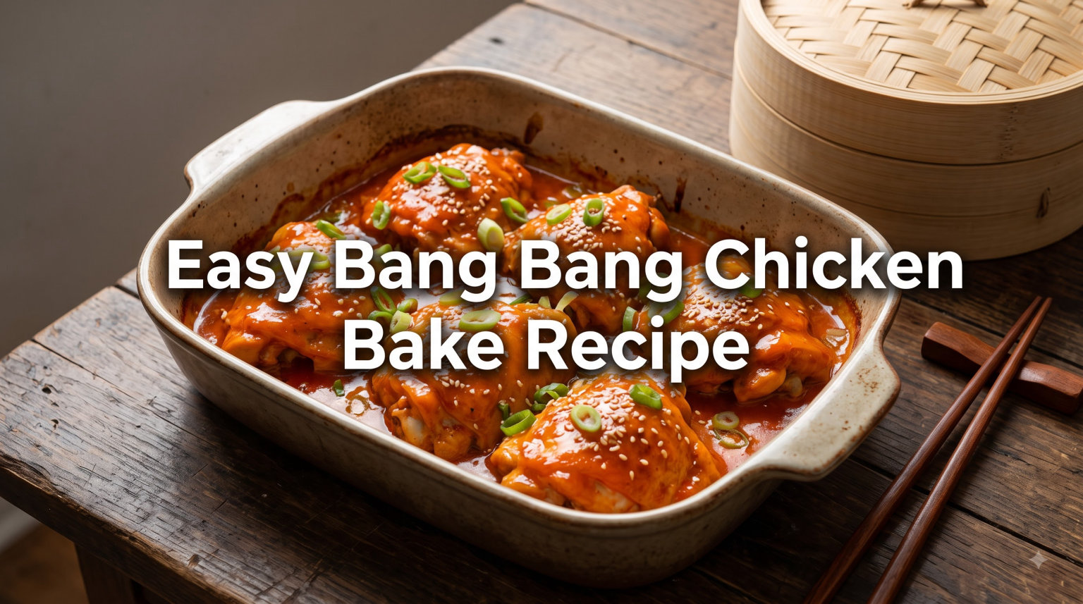 Easy Bang Bang Chicken Bake Recipe