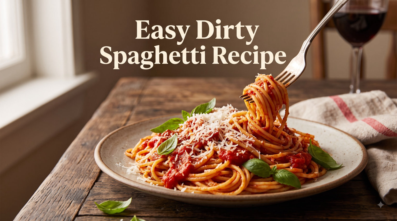 Easy Dirty Spaghetti Recipe