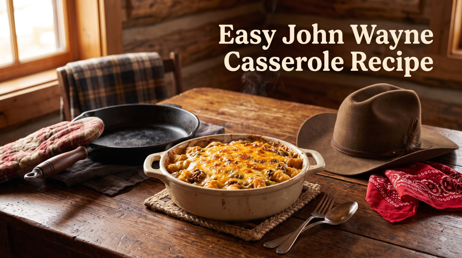 Easy John Wayne Casserole Recipe