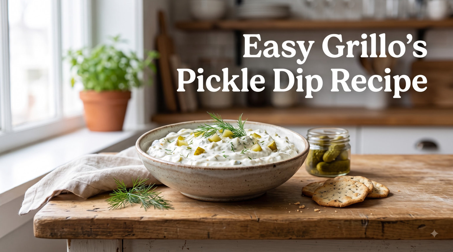 Easy Grillo's Pickle Dip Recipe