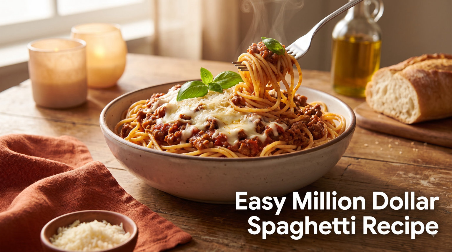 Easy Million Dollar Spaghetti Recipe