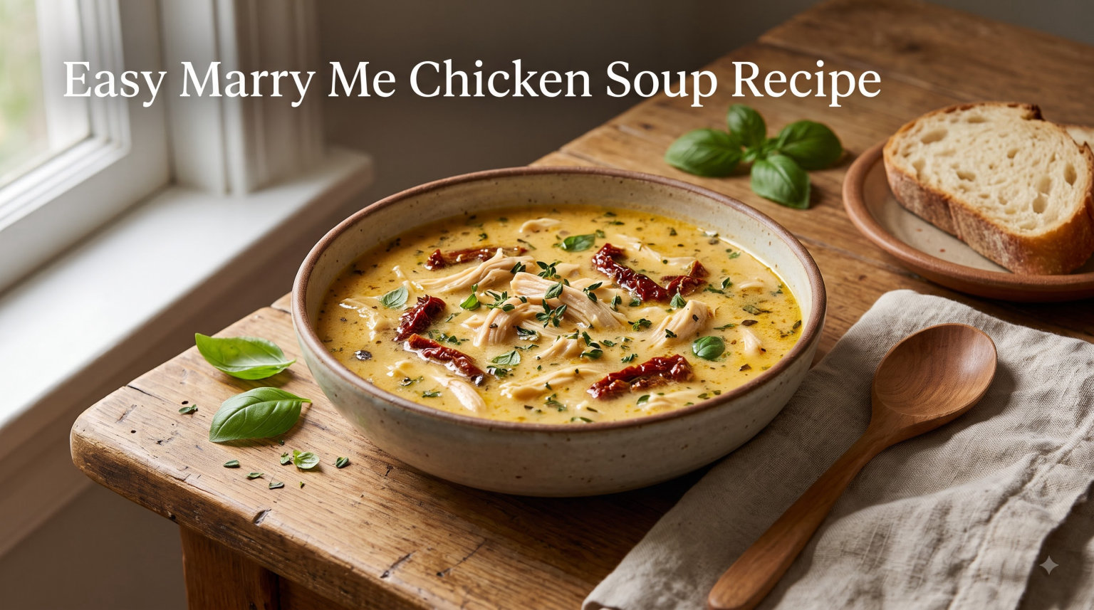 Easy Marry Me Chicken Soup Recipe