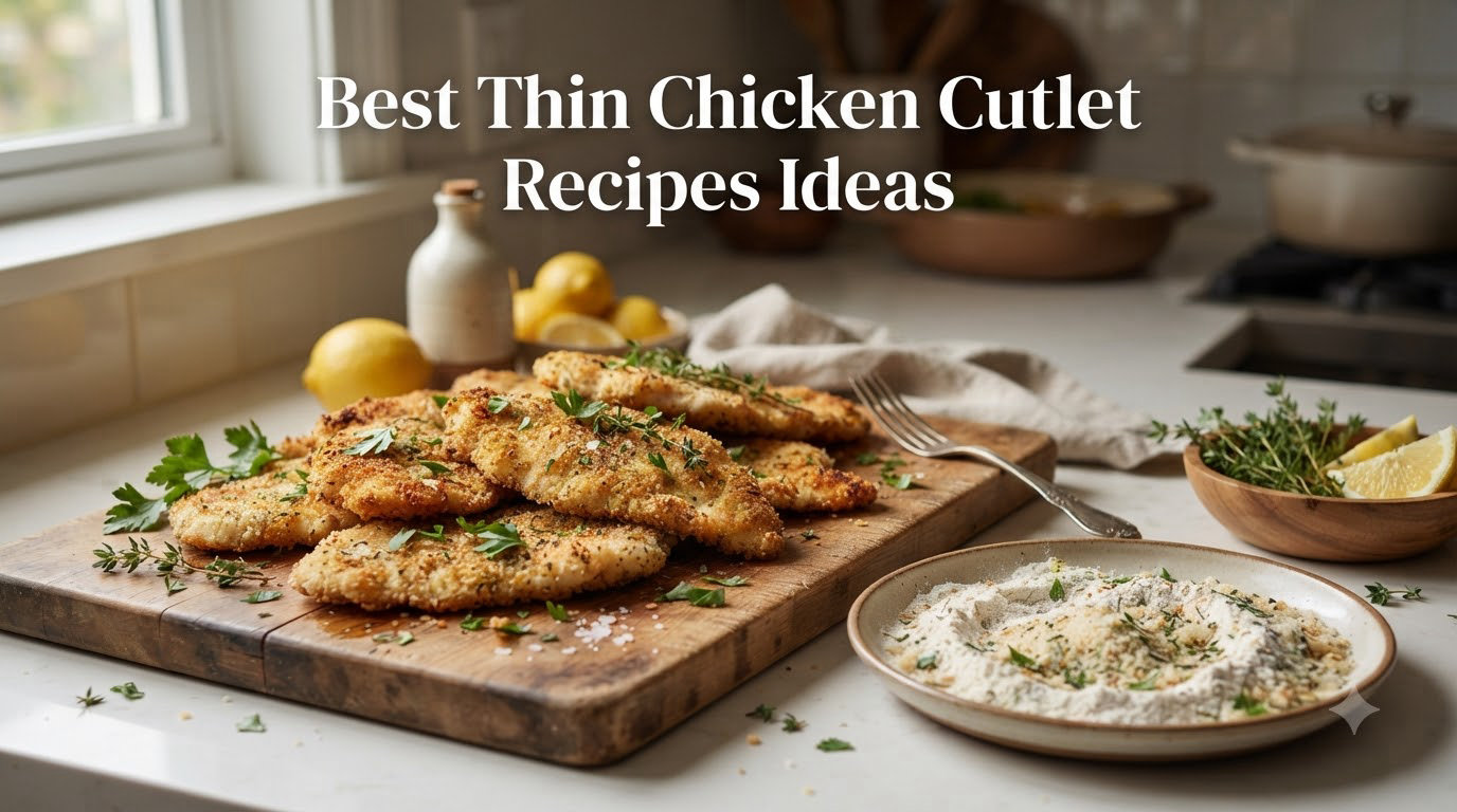 Best Thin Chicken Cutlet Recipes Ideas