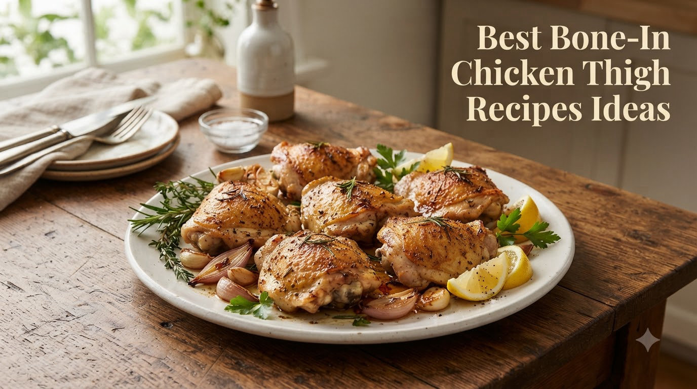 Best Bone-In Chicken Thigh Recipes Ideas