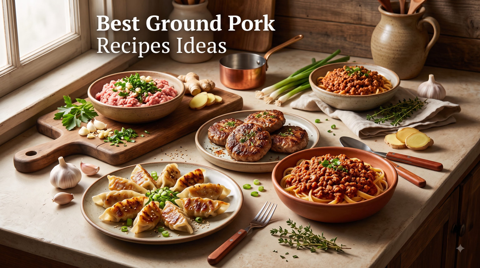 Best Ground Pork Recipes Ideas