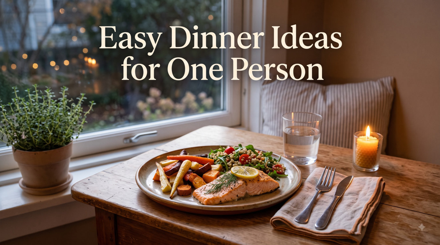 Easy Dinner Ideas for One Person