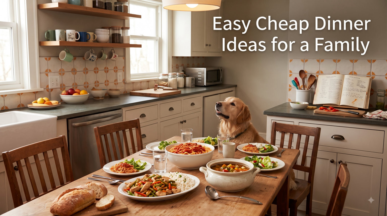 Easy Cheap Dinner Ideas for a Family