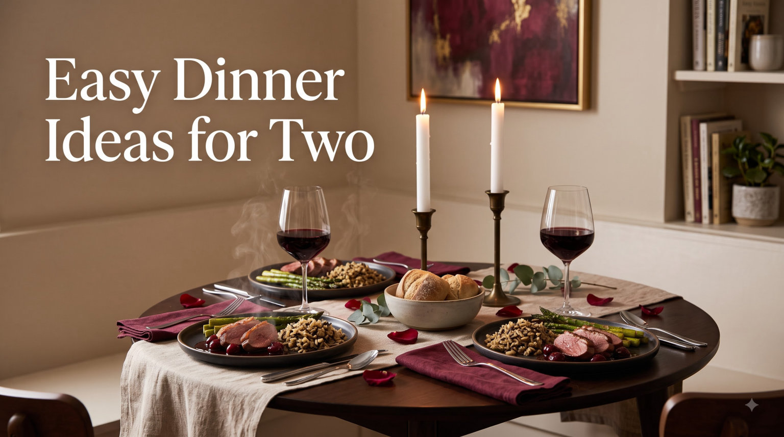 Easy Dinner Ideas for Two