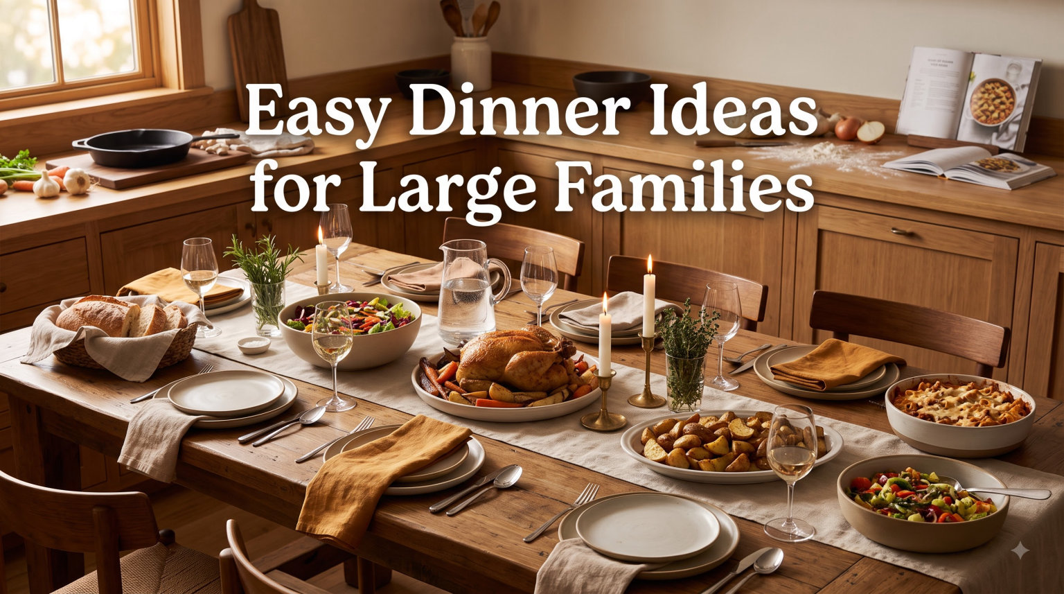 Easy Dinner Ideas for Large Families