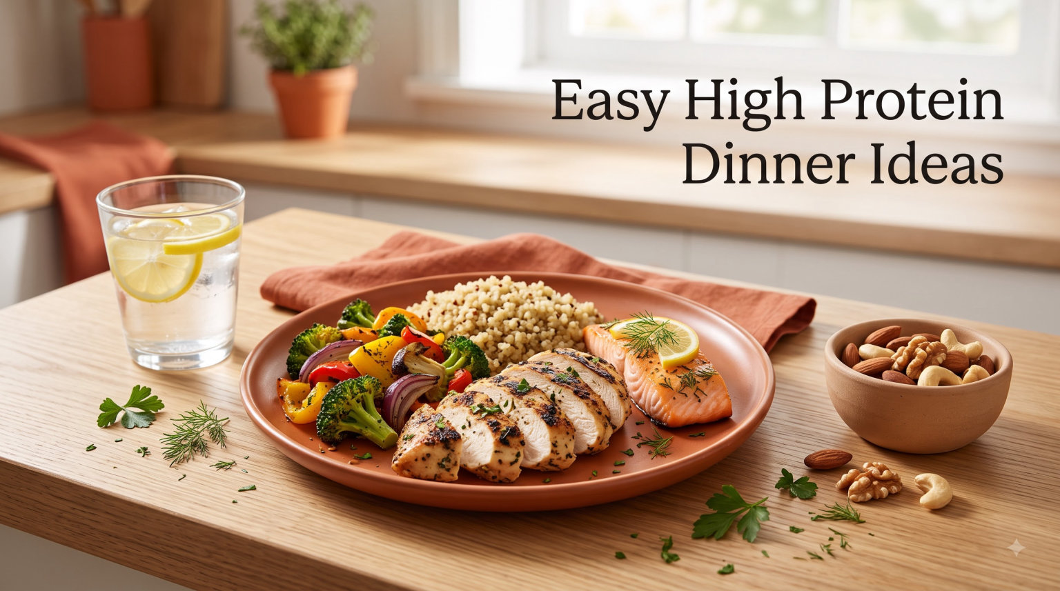 Easy High Protein Dinner Ideas