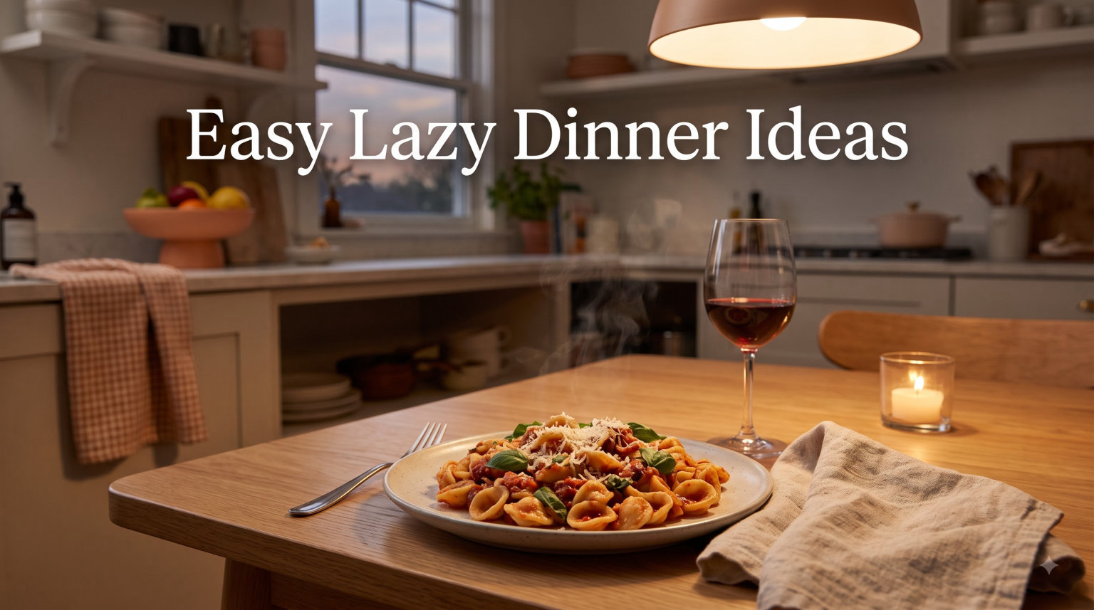 Easy Lazy Dinner Ideas
