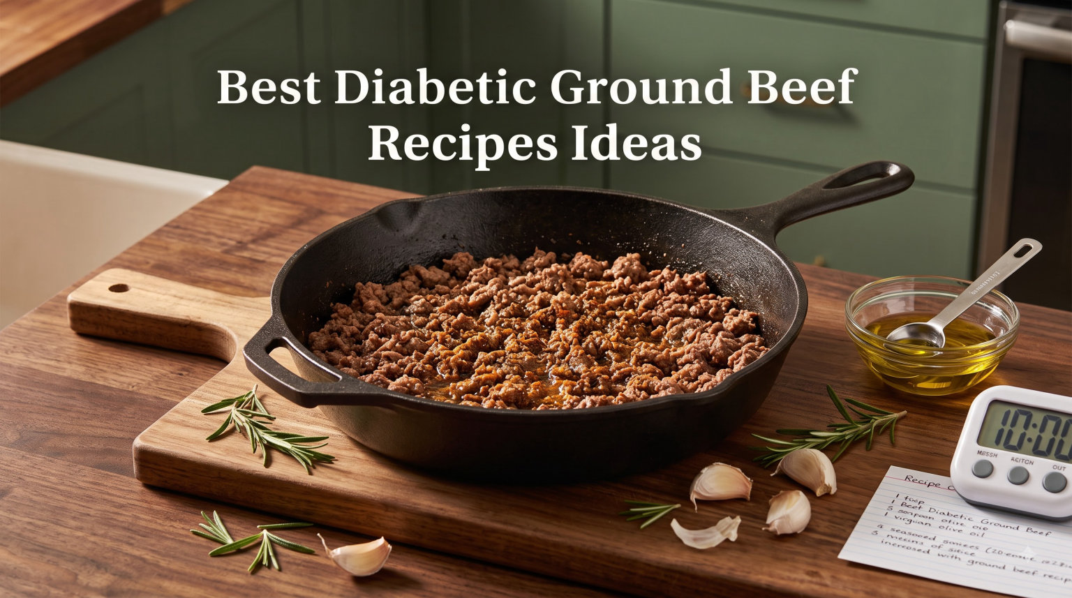 Best Diabetic Ground Beef Recipes Ideas