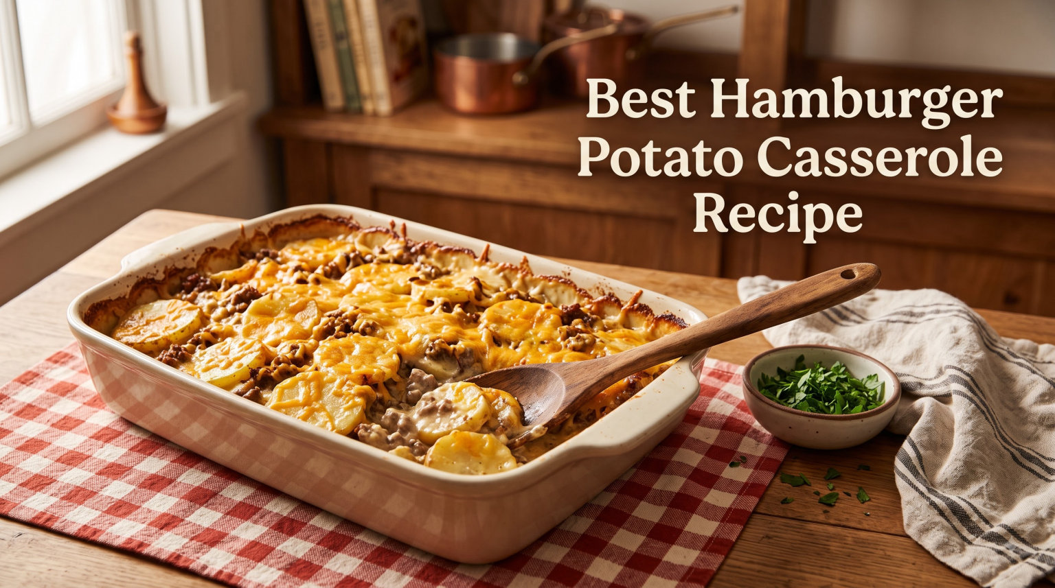 Best Hamburger Potato Casserole Recipe