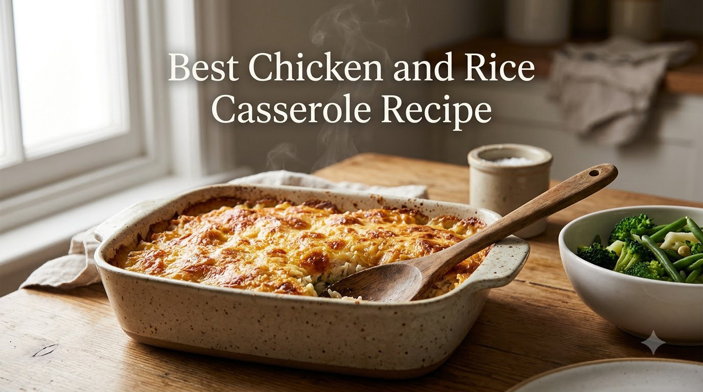 Best Chicken and Rice Casserole Recipe