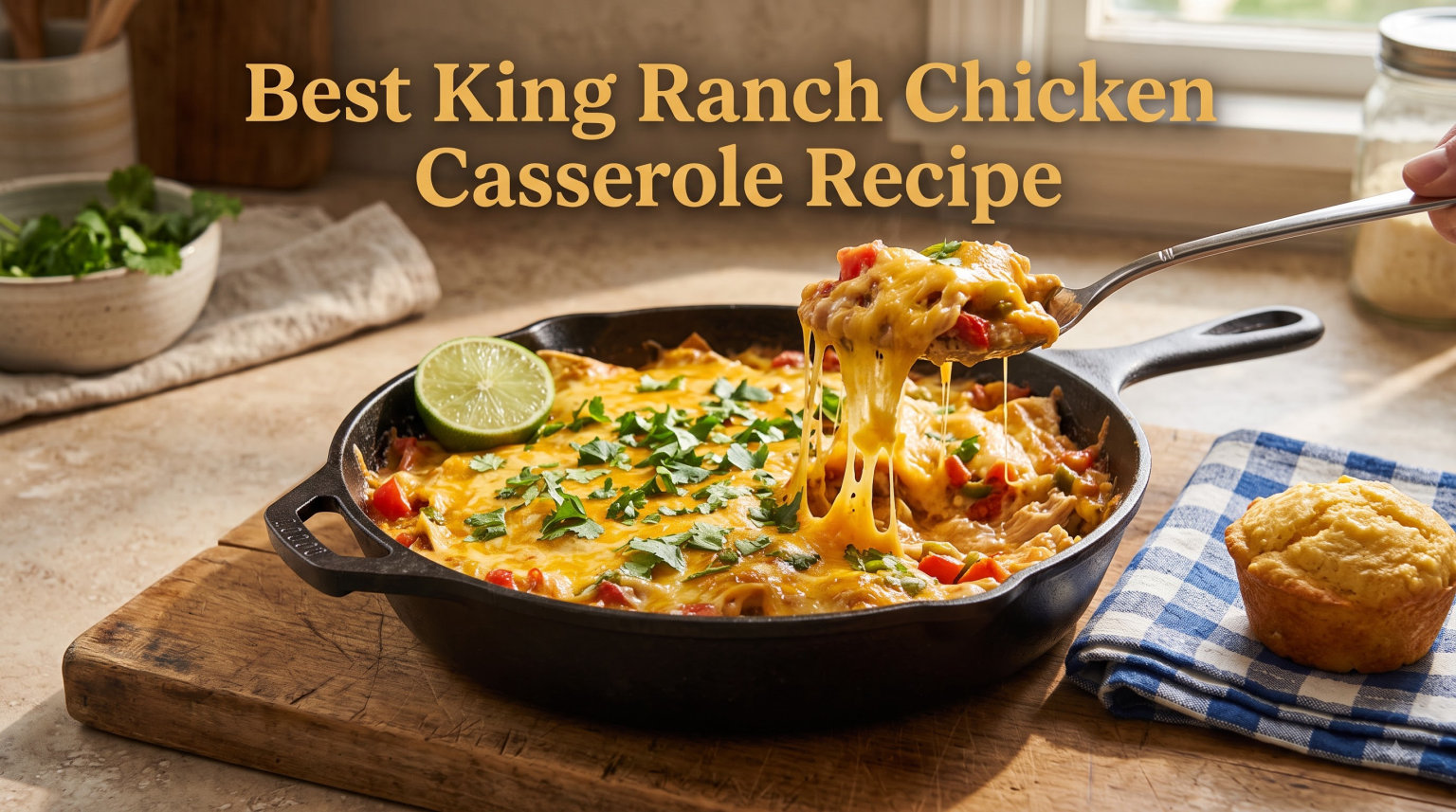 Best King Ranch Chicken Casserole Recipe