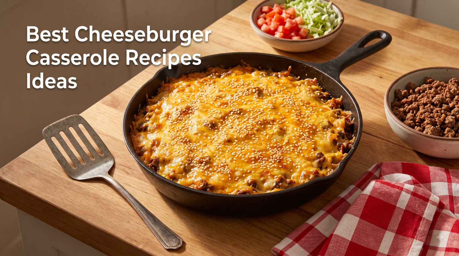 Best Cheeseburger Casserole Recipes Ideas
