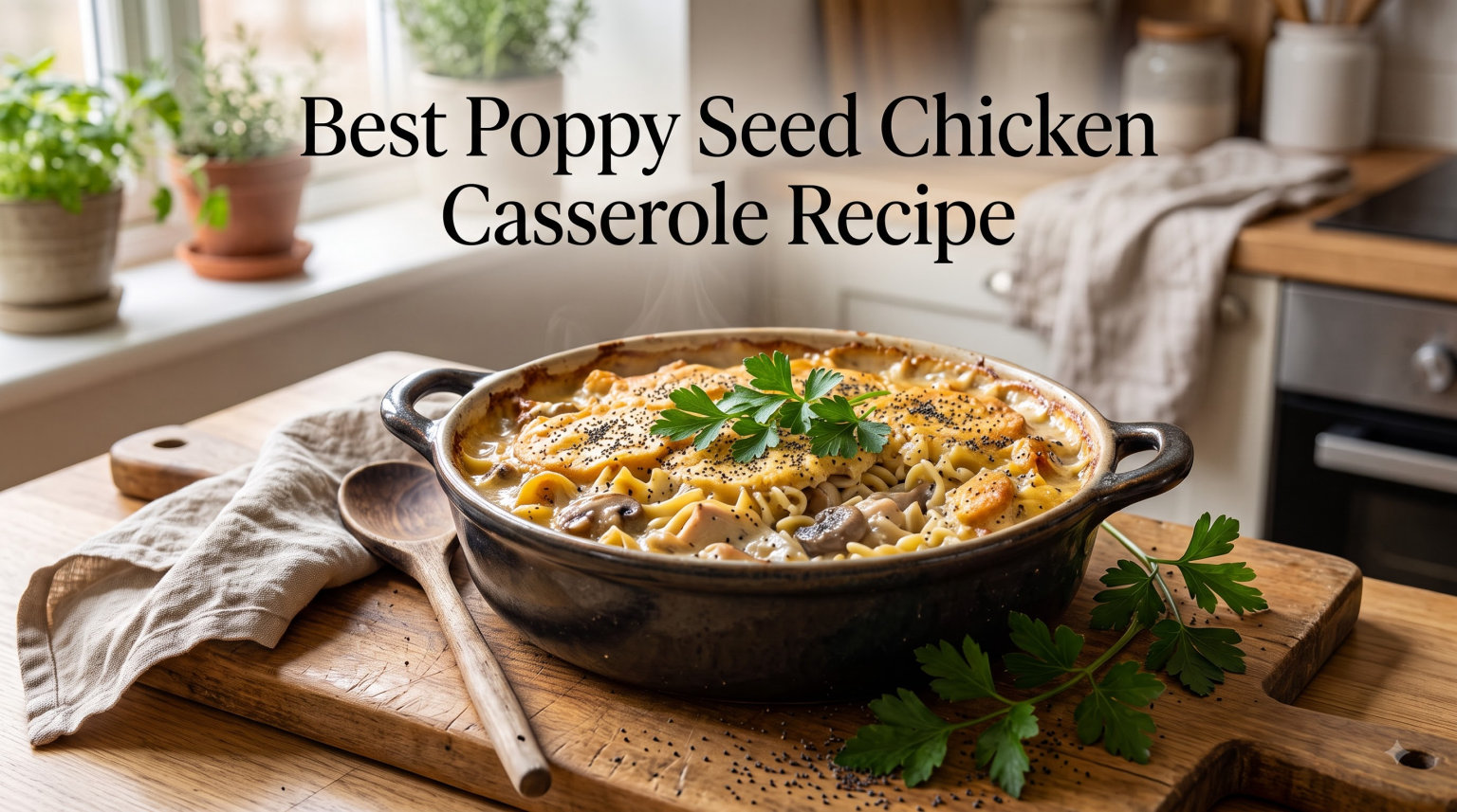 Best Poppy Seed Chicken Casserole Recipe