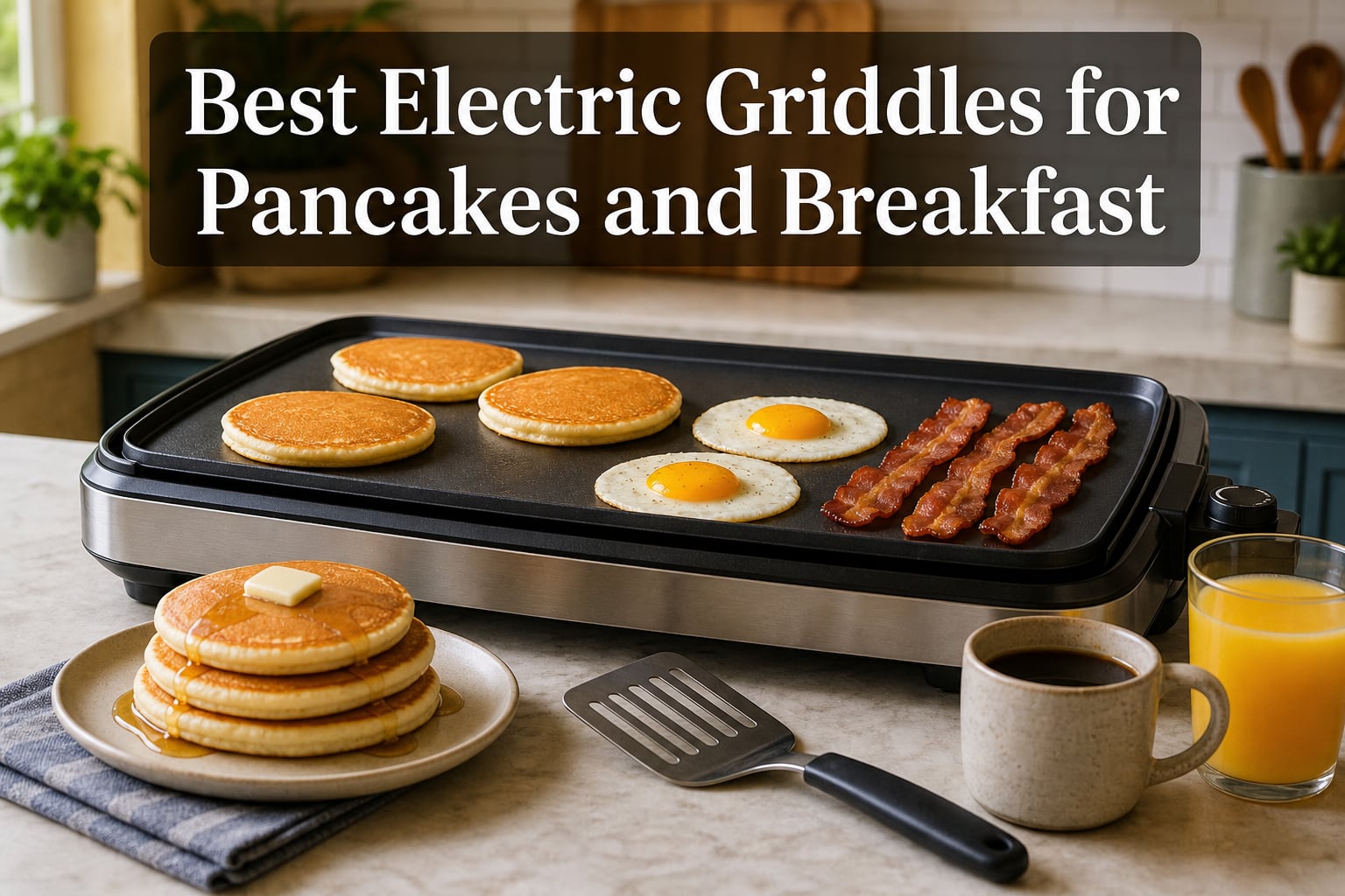 Best Electric Griddles for Pancakes and Breakfast