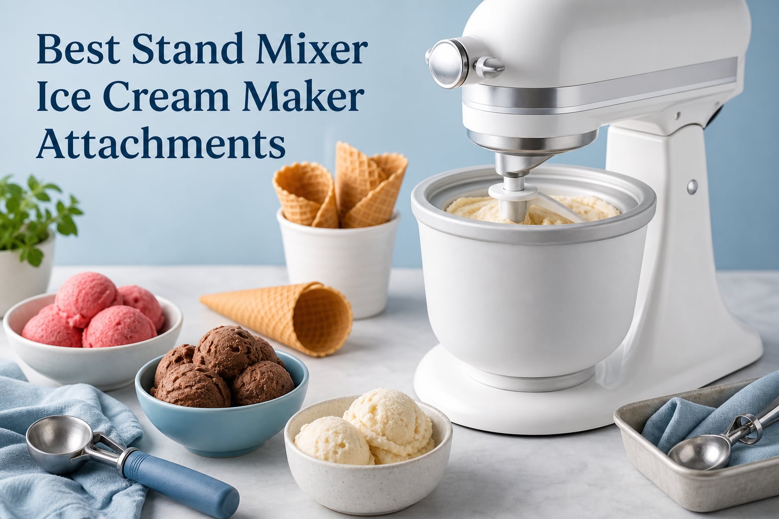 Best Stand Mixer Ice Cream Maker Attachments