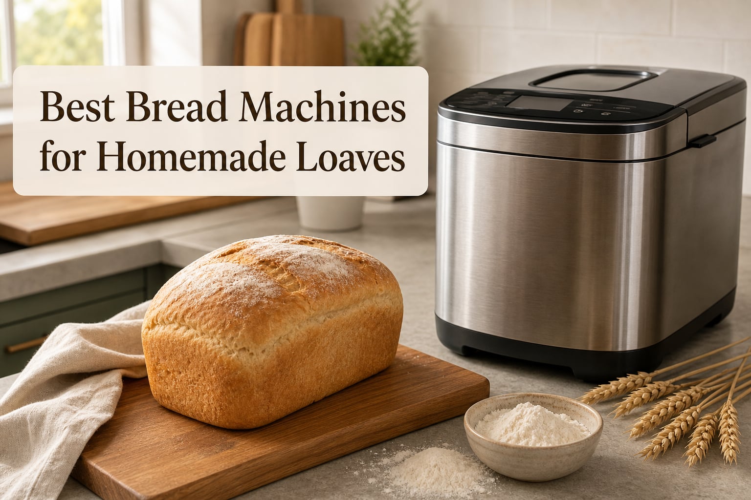 Best Bread Machines for Homemade Loaves