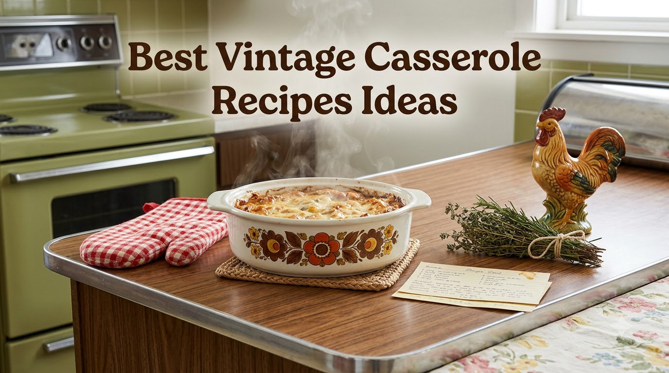 Best Vintage Casserole Recipes Ideas
